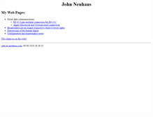 Tablet Screenshot of jneuhaus.com
